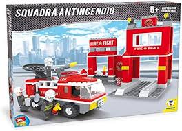 Squadra antincendio mattoncini